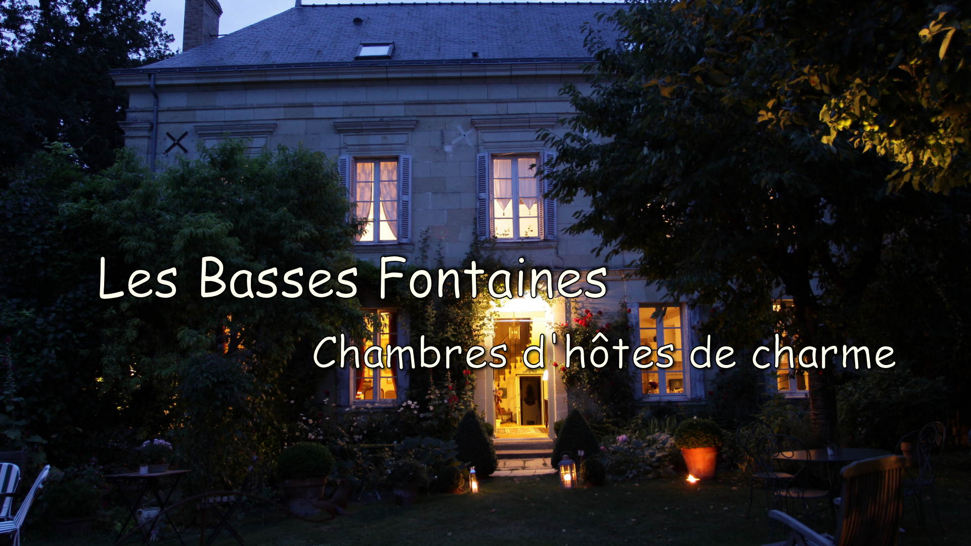 Chambres d'hôtes de charme Les Basses Fontaines